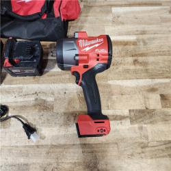 HOUSTON LOCATION - AS - IS Milwaukee FUEL 18V Lithium-Ion Brushless Cordless 1/2 in. Impact Wrench w/Friction Ring Kit