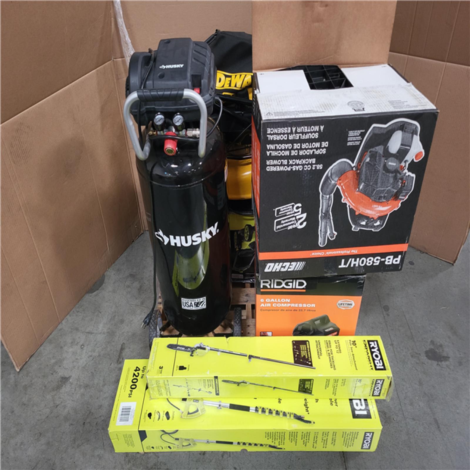 CALIFORNIA AS-IS OUTDOOR POWER EQUIPMENT