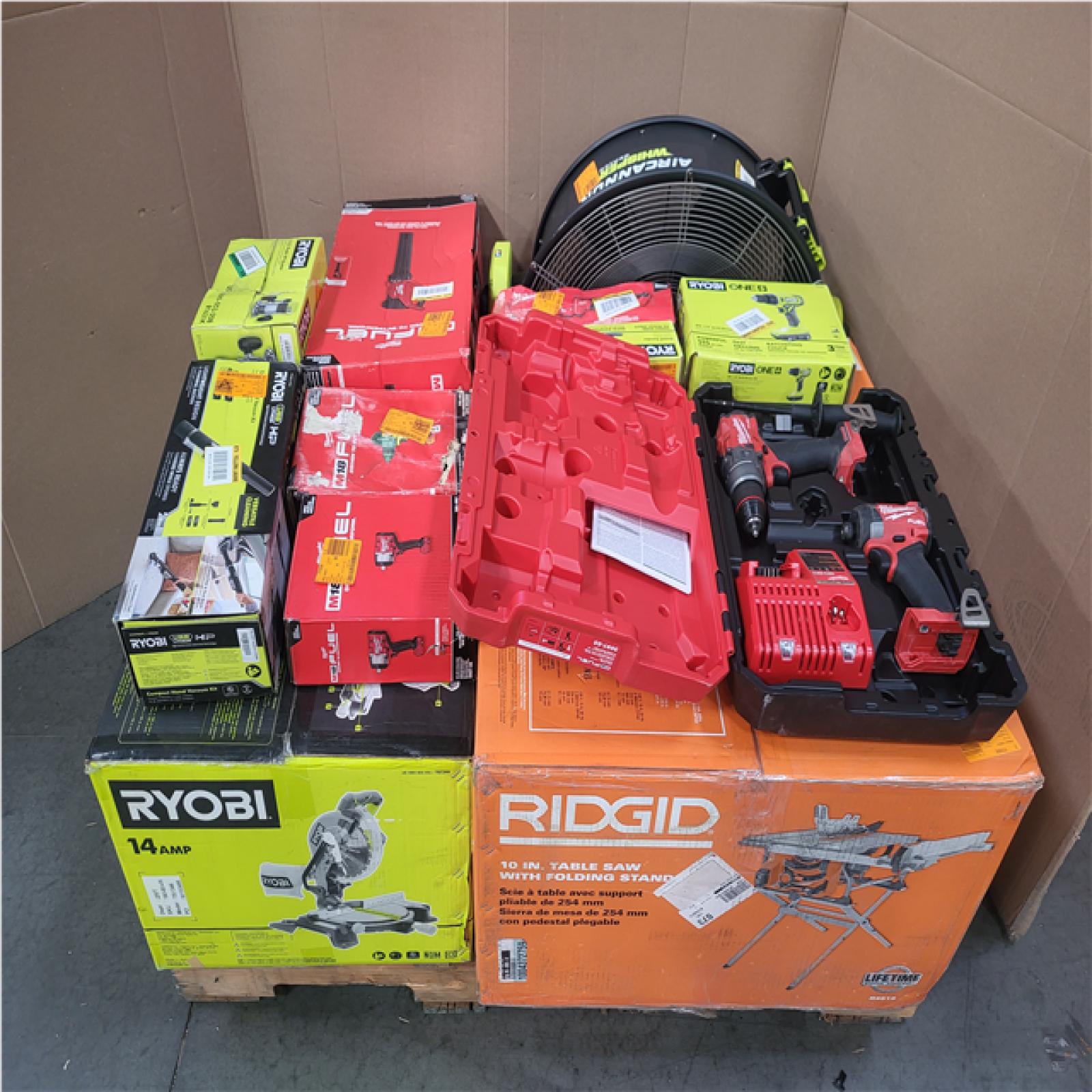 CALIFORNIA AS-IS TOOL PALLET