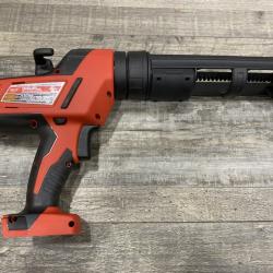 AS-IS Milwaukee 18-Volt Lithium-Ion Cordless 10 oz. Caulk and Adhesive Gun (Tool-Only)
