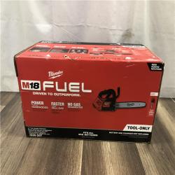 NEW- Milwaukee FUEL 14 in. 18V Lithium-Ion Brushless Cordless Battery Top Handle Chainsaw (Tool Only)