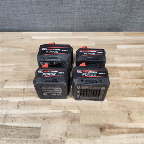 HOUSTON LOCATION - AS-IS MILWAUKEE FORGE BATTERY PACK QTY - 4