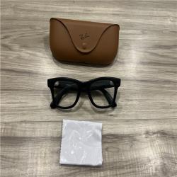 AS-IS Ray-Ban Meta Wayfarer RW4006 - Rectangle Square Black