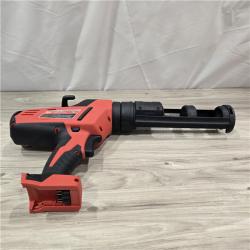 AS-IS Milwaukee M18 18V Cordless 10 oz. Caulk and Adhesive Gun (Tool-Only)