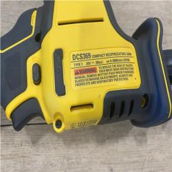 as-is DEWALT ATOMIC 20V MAX Cordless Brushless Compact Reciprocating Saw (Tool Only)