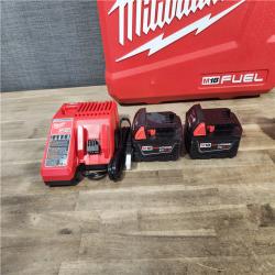 HOUSTON LOCATION - AS-IS MILWAUKEE FUEL 18V Lithium-Ion Brushless Cordless Hammer Drill and Impact Driver Combo Kit (2-Tool) with 2 Batteries