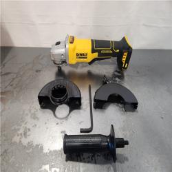 AS-IS- 20V MAX Cordless Brushless 4-1/2 in. Angle Grinder with Paddle Switch (Tool Only)