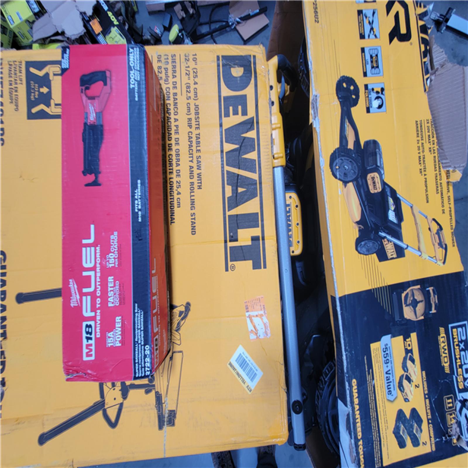 CALIFORNIA AS-IS TOOL PALLET