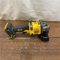 AS-IS DEWALT 60V MAX Cordless Brushless 4.5 in. to 6 in. Small Angle Grinder with Kickback Brake (Tool Only)