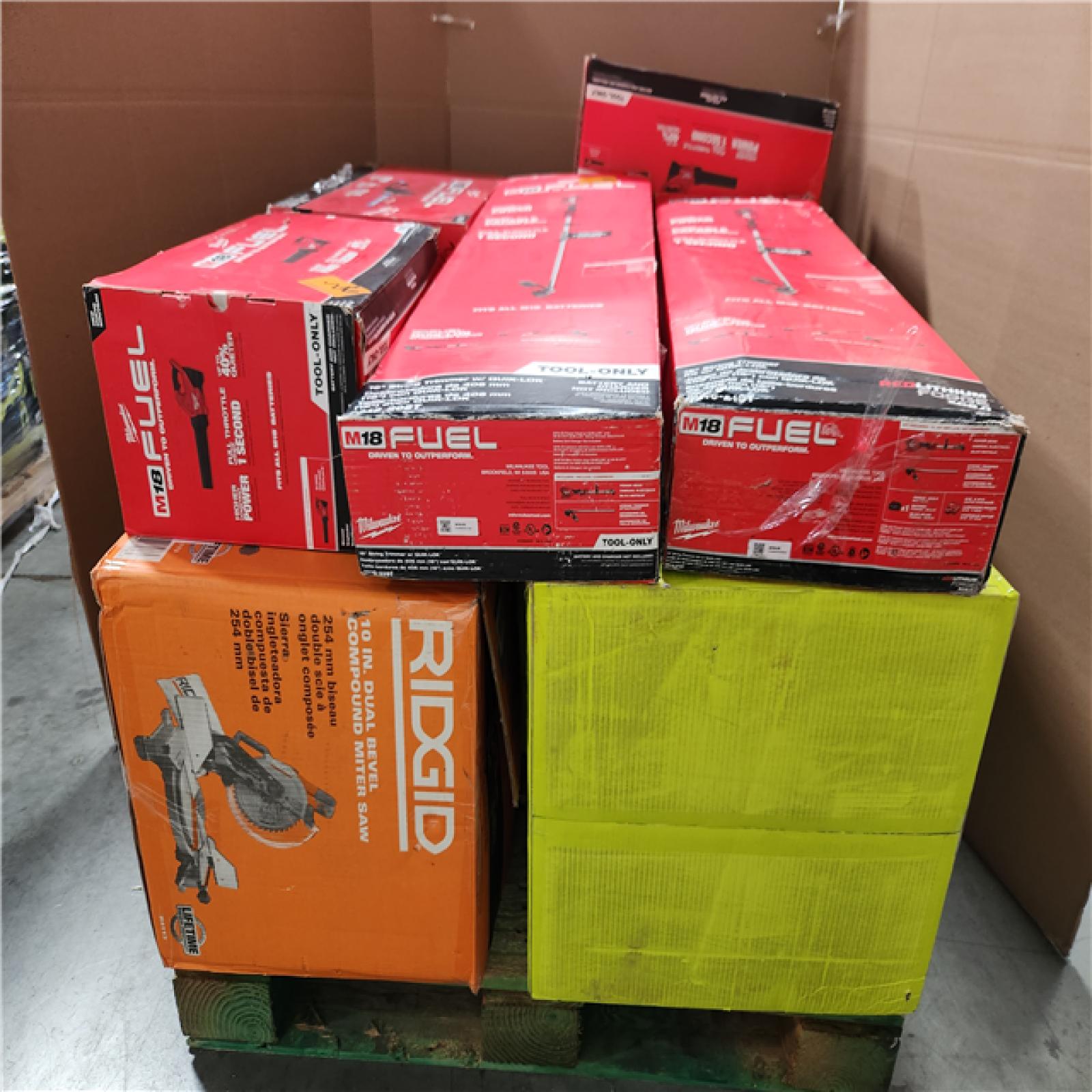 CALIFORNIA AS-IS TOOL PALLET