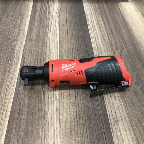 AS-IS Milwaukee 12V Lithium-Ion Cordless 3/8 in. Ratchet (Tool-Only)