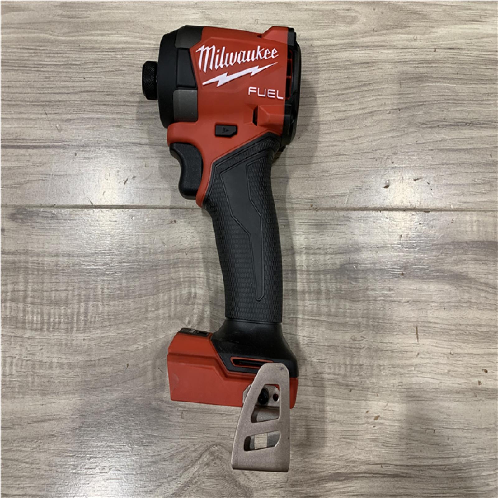 AS-IS Milwaukee FUEL 18V Lithium-Ion Brushless Cordless Hammer Drill and Impact Driver Combo Kit
