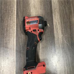 AS-IS Milwaukee FUEL 18V Lithium-Ion Brushless Cordless 1/4 in. Hex Impact Driver (Tool-Only)