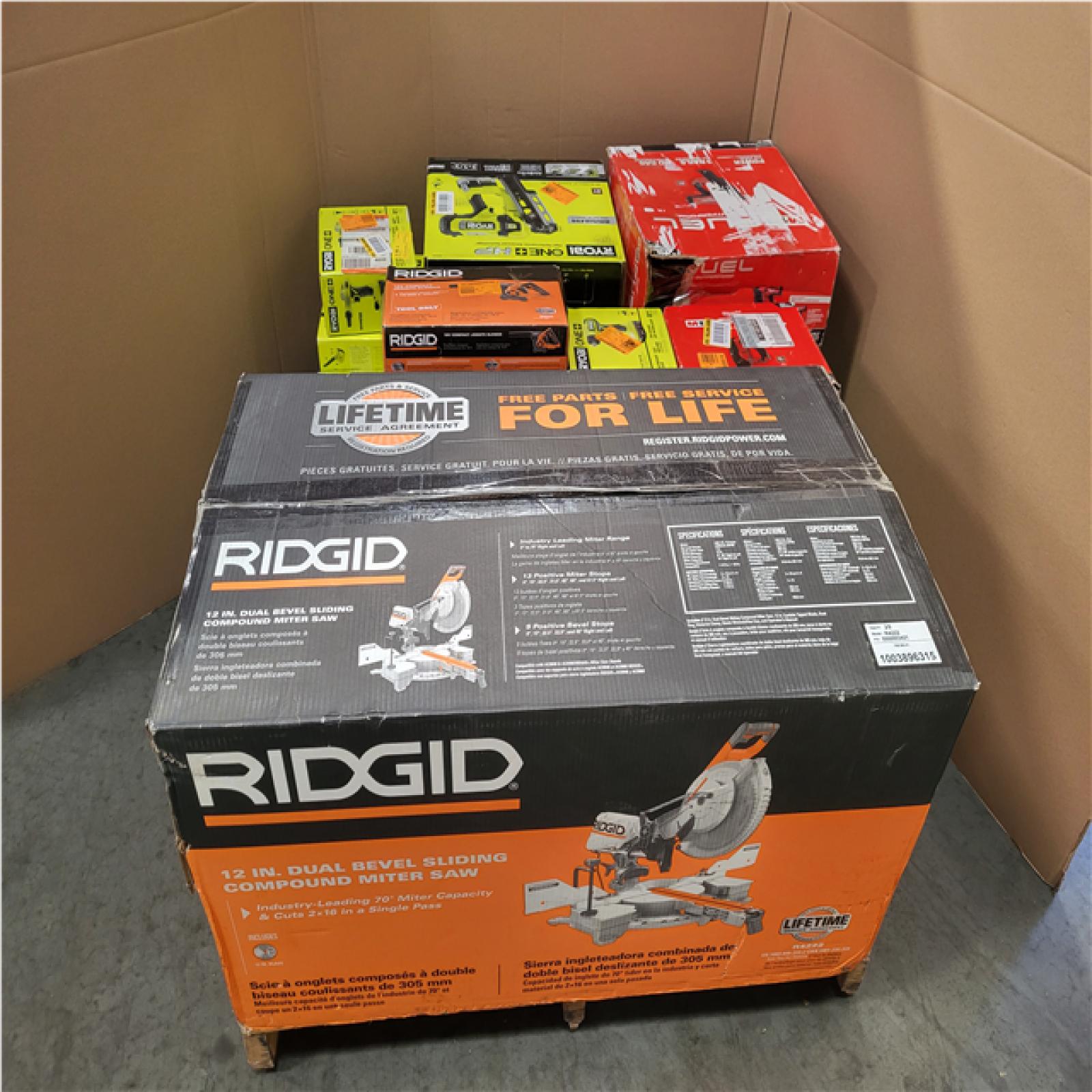 CALIFORNIA AS-IS TOOL PALLET