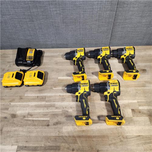 HOUSTON LOCATION - AS-IS DEWALT 5 TOOL COMBO KIT W/ (2) BATTERY & CHARGER