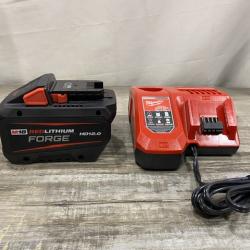 AS-IS Milwaukee 18-Volt Lithium-Ion REDLITHIUM FORGE Starter Kit