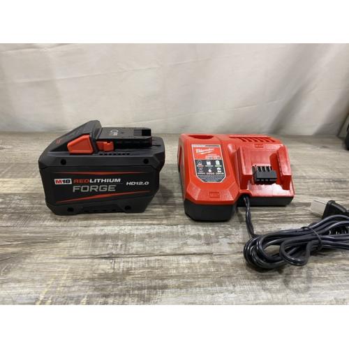 AS-IS Milwaukee 18-Volt Lithium-Ion REDLITHIUM FORGE Starter Kit