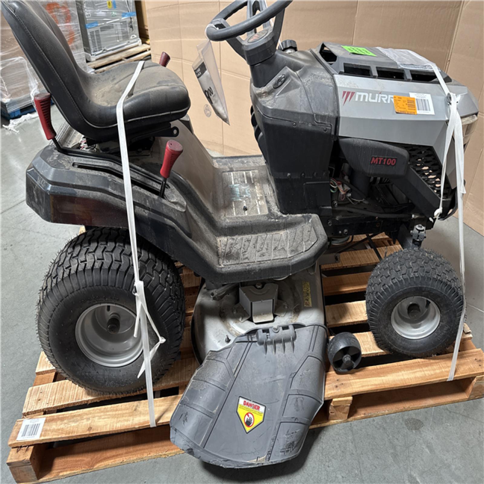 California AS-IS Murray MT100 42 in.  Gas Riding Lawn Tractor Mower