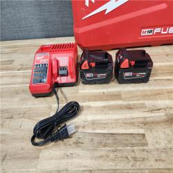 HOUSTON LOCATION - AS-IS Milwaukee FUEL 18V Lithium-Ion Brushless Cordless Hammer Drill and Impact Driver Combo Kit
