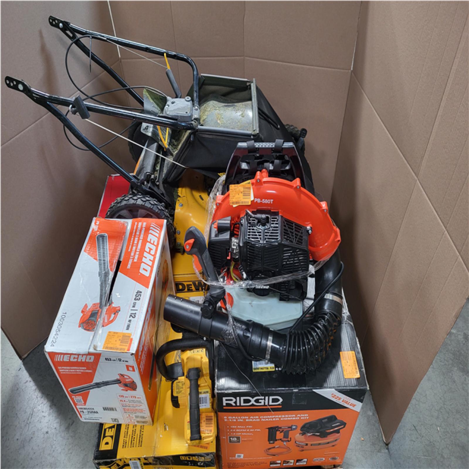 CALIFORNIA AS-IS OUTDOOR POWER EQUIPMENT