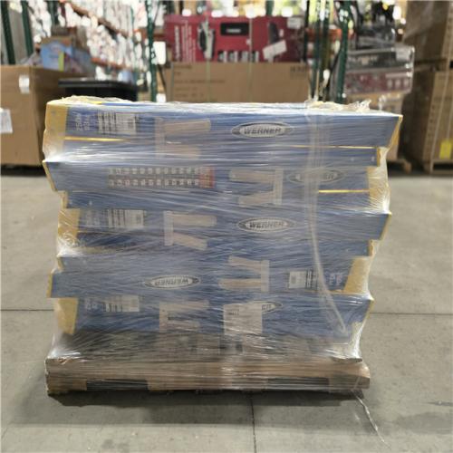 DALLAS LOCATION- Werner 6000 Series 6004 Step Ladder PALLET (10 UNITS)