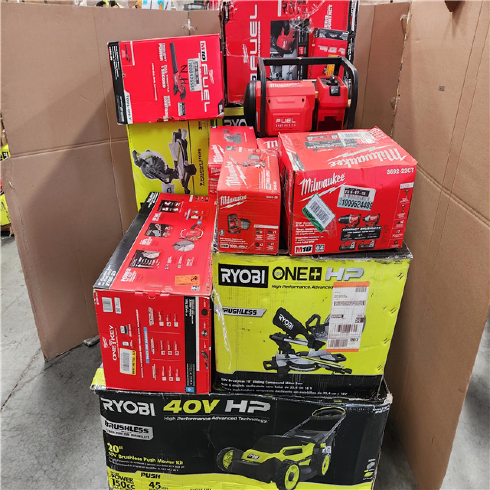 CALIFORNIA AS-IS TOOL PALLET
