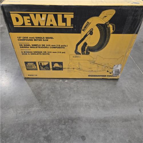 NEW! - 15 Amp Corded Single Bevel Compound Miter Saw