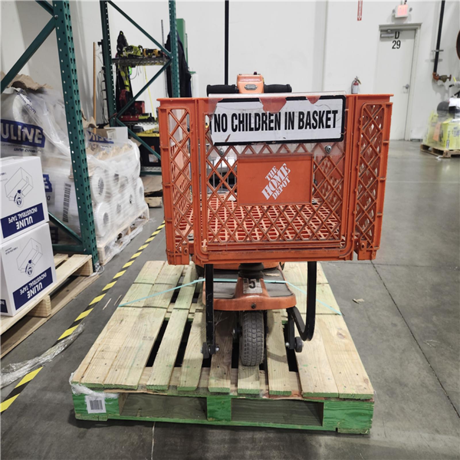 Dallas Location - As-Is Motorized Shopping Cart