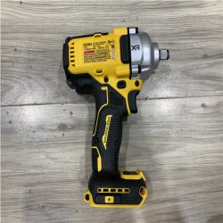AS-IS DEWALT 20V MAX XR Lithium-Ion Cordless Brushless 1/2 in. Impact Wrench Kit