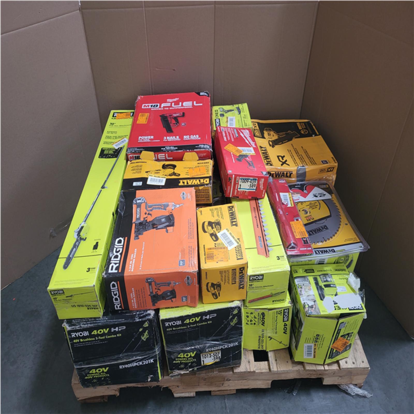CALIFORNIA AS-IS TOOL PALLET
