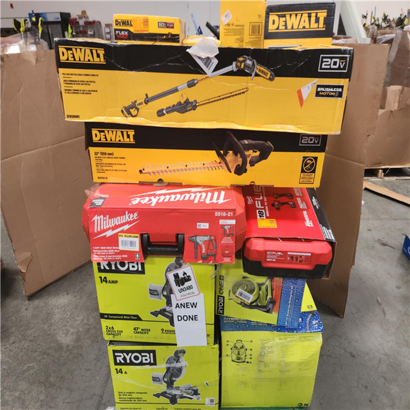 CALIFORNIA AS-IS TOOL PALLET
