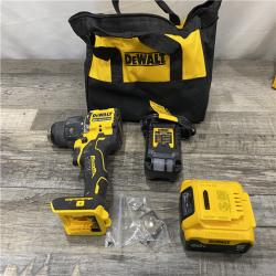 AS-IS DEWALT ATOMIC 20V Lithium-Ion Cordless 1/2 in. Hammer Drill Kit