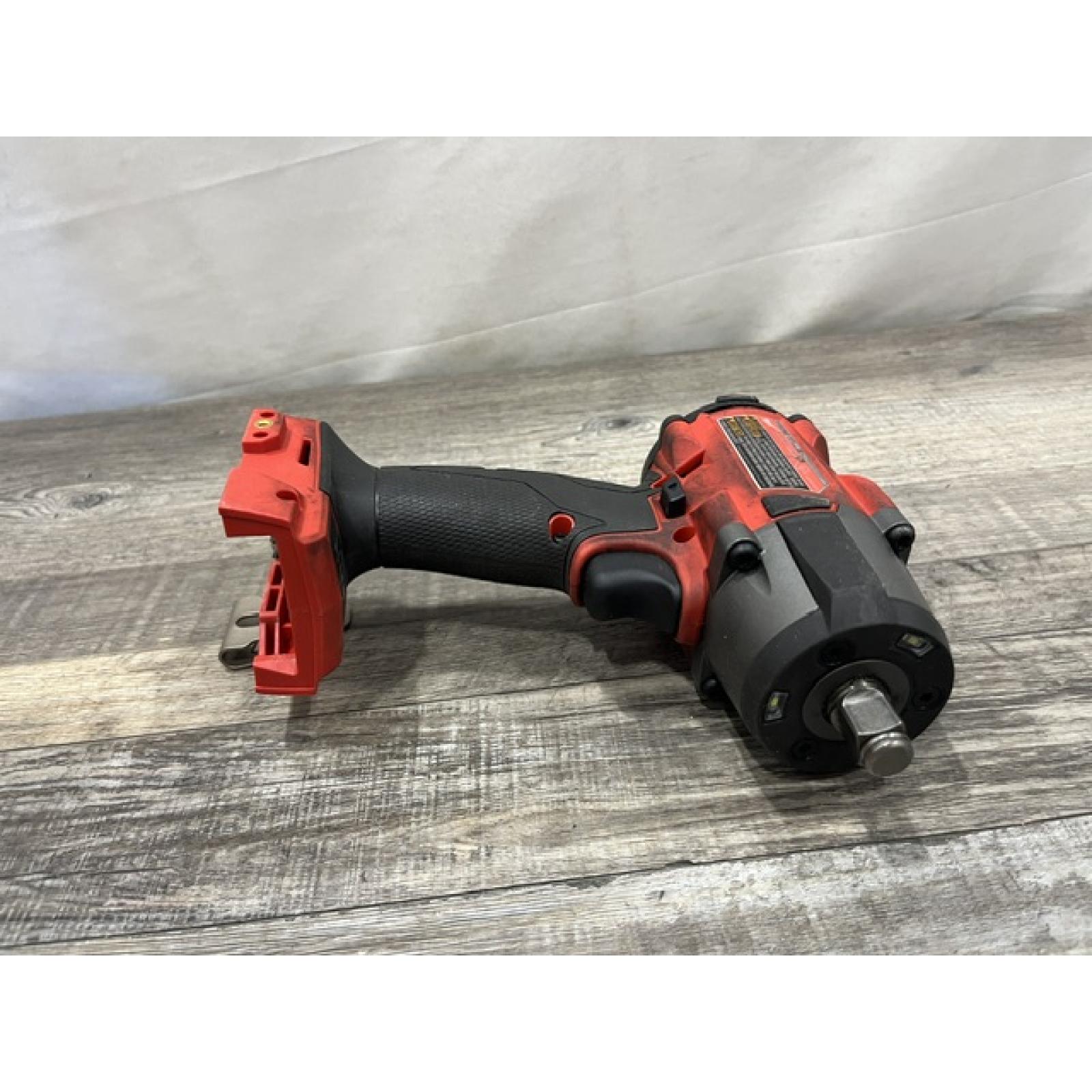 AS-IS Milwaukee FUEL Gen-2 18V Lithium-Ion Brushless Cordless Mid Torque 1/2 in. Impact Wrench w/Friction Ring (Tool-Only)