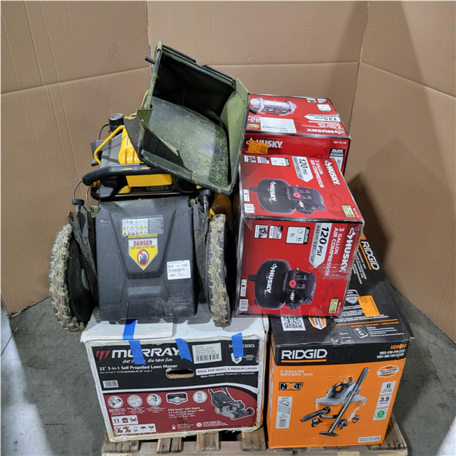 CALIFORNIA AS-IS OUTDOOR POWER EQUIPMENT