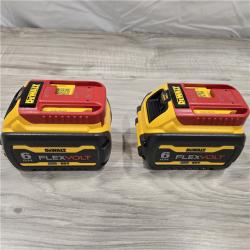 LIKE NEW! - DEWALT FLEXVOLT 20-Volt/60-Volt MAX Lithium-Ion 6.0Ah Battery Pack (2-Pack)