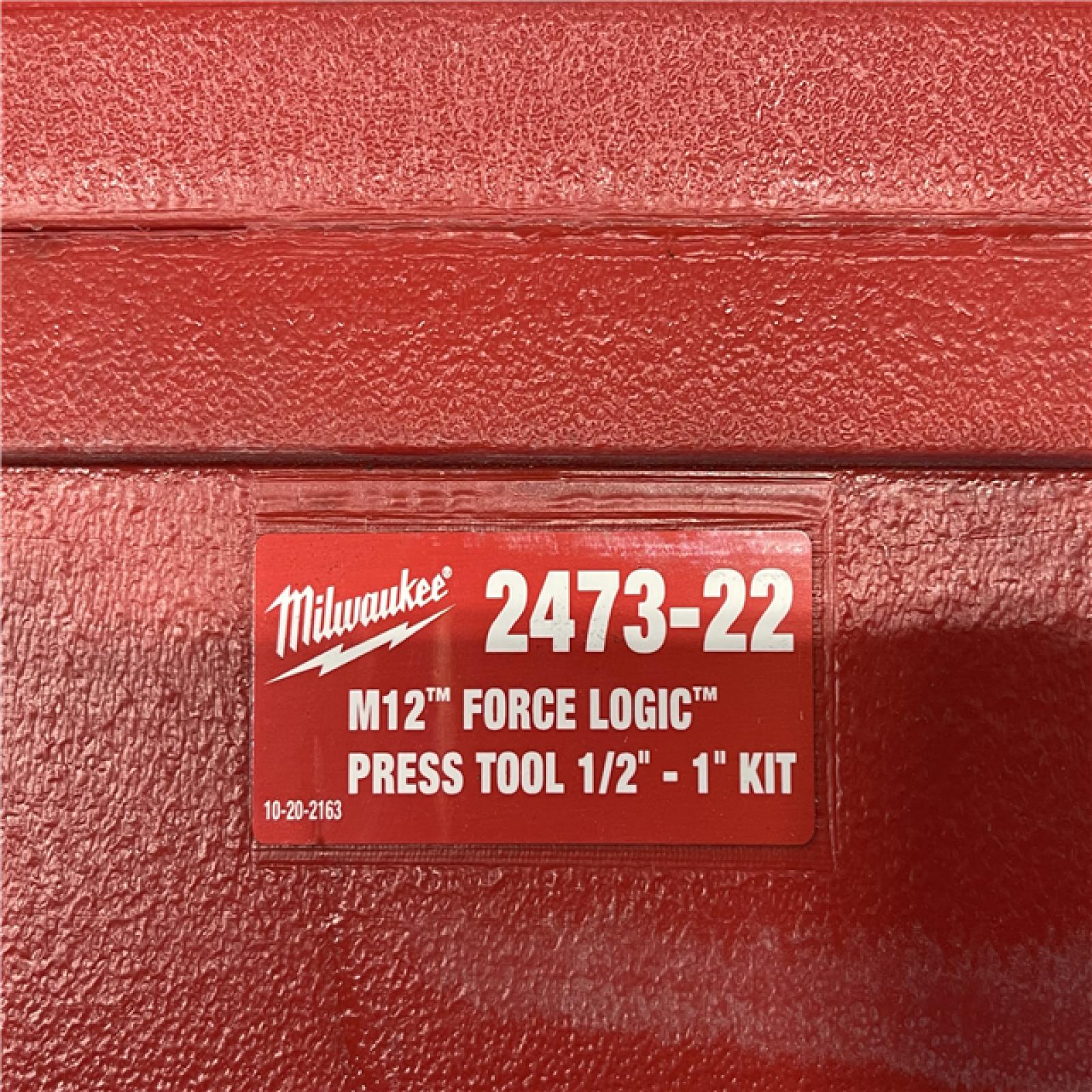 DALLAS LOCATION- NEW!- Milwaukee M12 12-Volt Lithium-Ion Force Logic Cordless Press Tool Kit