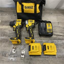 AS-IS DEWALT ATOMIC 20-Volt MAX Lithium-Ion Cordless Combo Kit