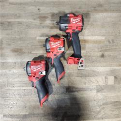 HOUSTON LOCATION - AS-IS MILWAUKEE 3 TOOL COMBO