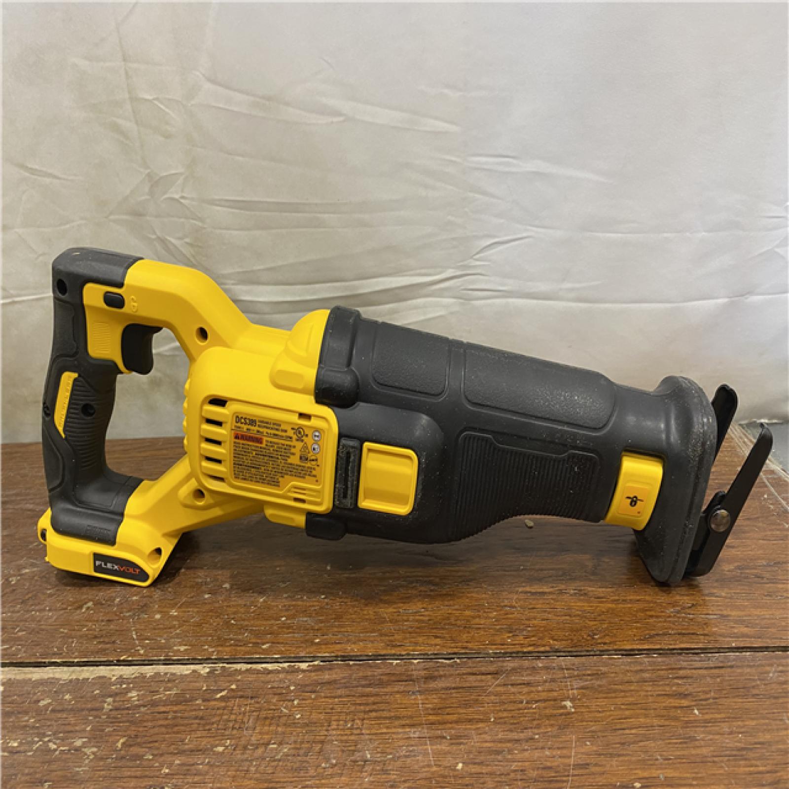 AS-IS DeWalt DCS389B FLEXVOLT 60V MAX Cordless Brushless Reciprocating Saw (Tool-Only)