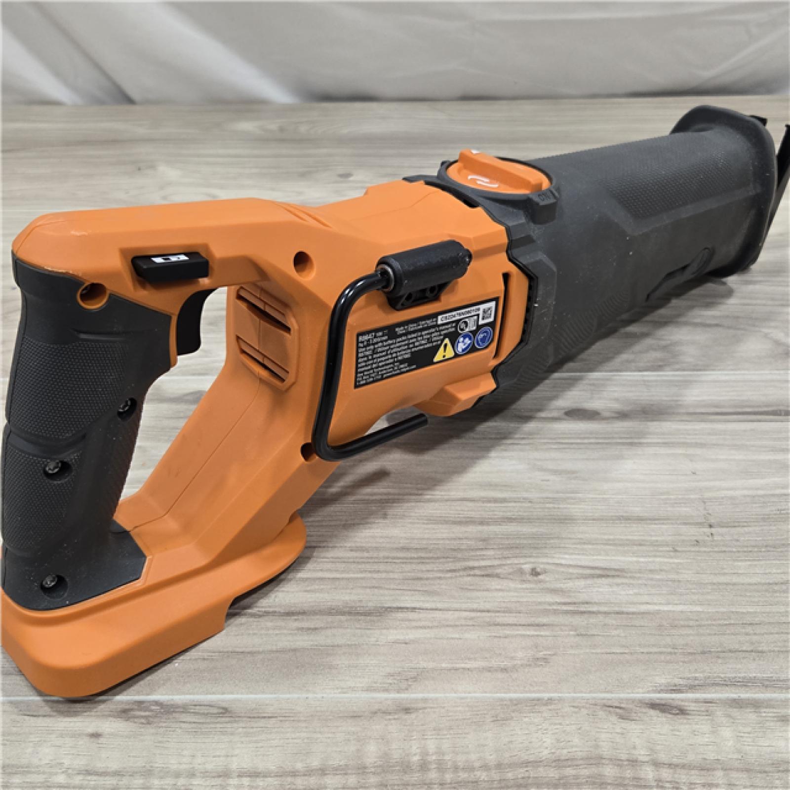 AS-IS RIDGID 18V Brushless Cordless Reciprocating Saw (Tool Only)
