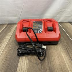 AS-IS Milwaukee M18 18-Volt Lithium-Ion Dual Bay Rapid Battery Charger