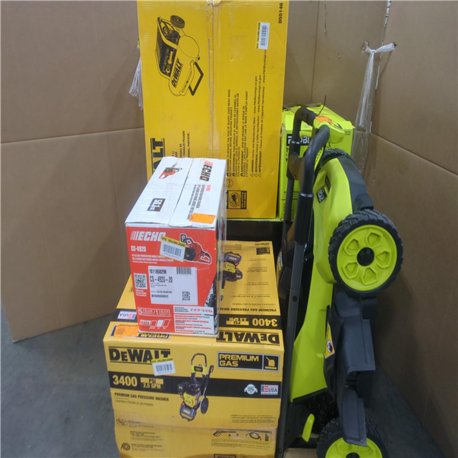 CALIFORNIA AS-IS OUTDOOR POWER EQUIPMENT
