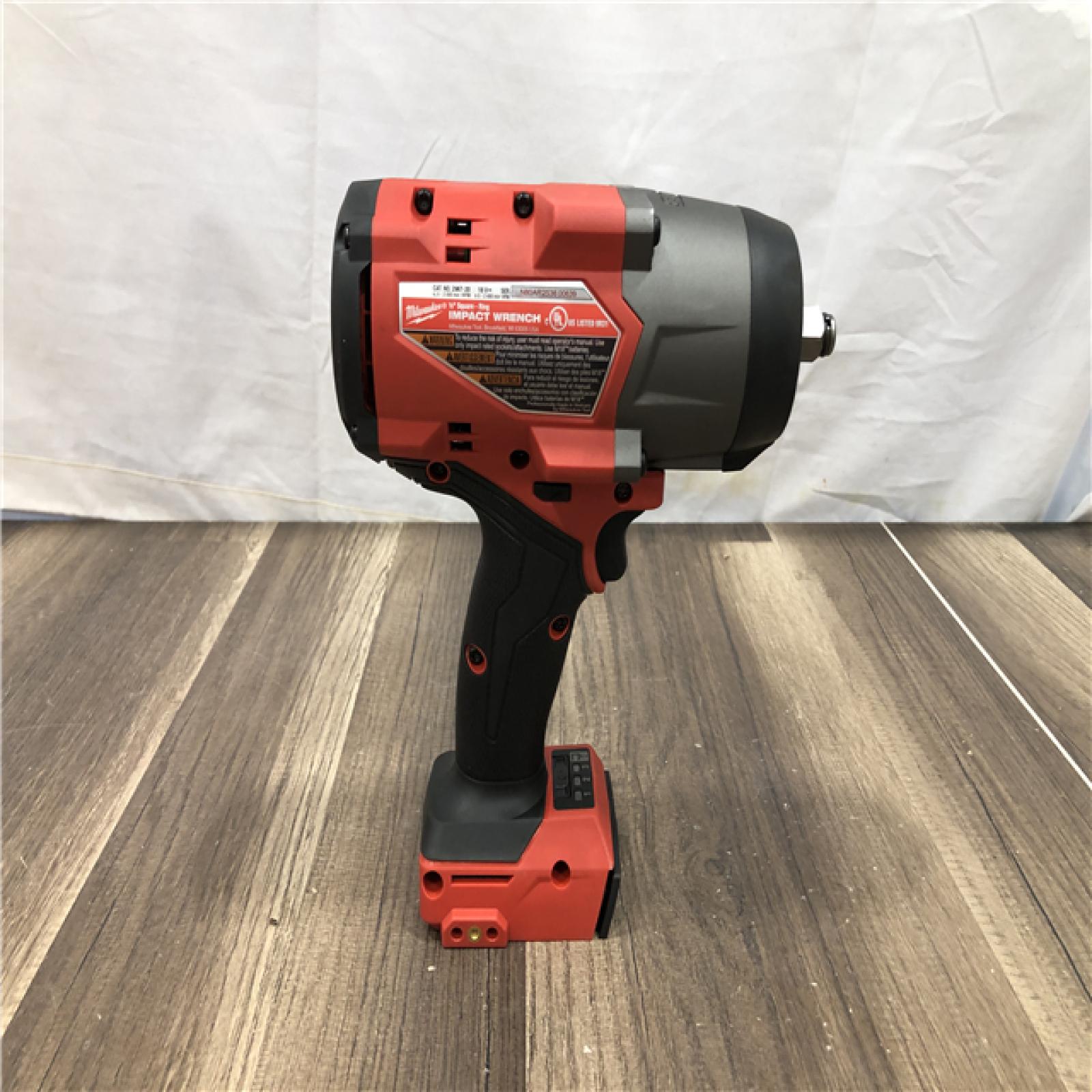 AS-IS Milwaukee FUEL 18V Lithium-Ion Brushless Cordless 1/2 in. Impact Wrench with Friction Ring (Tool-Only)