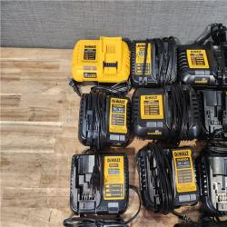 HOUSTON LOCATION - AS - IS DEWALT BATTERY CHARGER PACK QTY - 13