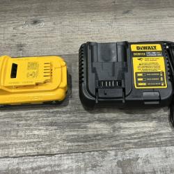 AS-IS DEWALT 20-Volt MAX Lithium-Ion 4.0Ah Battery with 12-Volt to 20-Volt MAX Charger