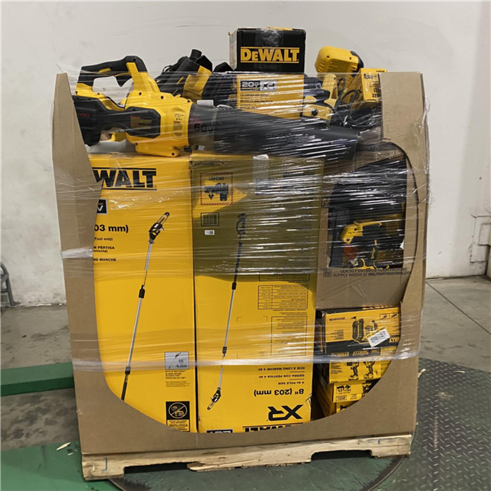 Dallas Location - As-Is DEWALT Tool Pallet