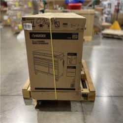 DALLAS LOCATION - Husky 52 in. W x 25 in. D Standard Duty 9-Drawer Mobile Workbench Tool Chest with Solid Wood Top in Gloss Black