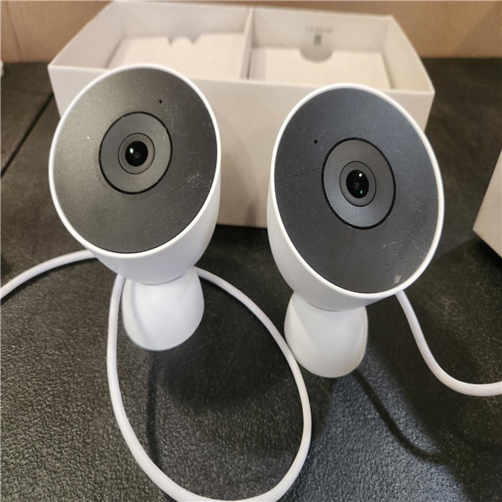 Phoenix Google Nest Outdoor Smart Security Camera (Wired  2nd Gen) 2-Pack - Snow