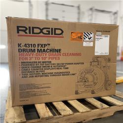 DALLAS LOCATION- RIDGID K-4310 FXP 3/4 in. Drain Cleaning Drum Machine Standard Kit