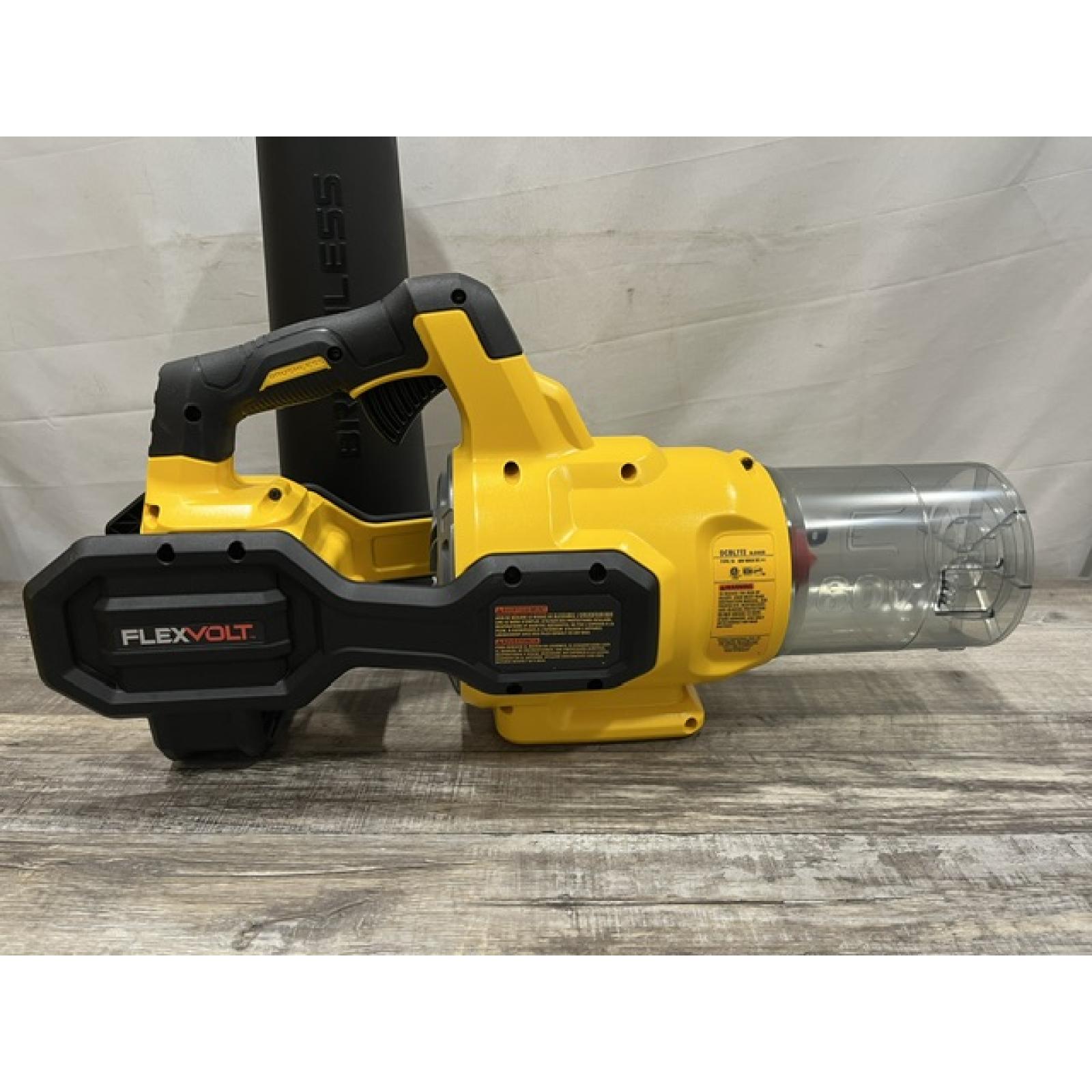 AS-IS DEWALT FLEXVOLT 60V MAX 125 MPH 600 CFM Brushless Cordless Battery Powered Blower (Tool Only)